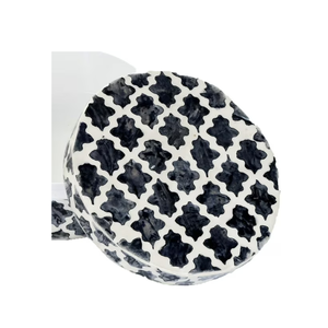 กล่องของขวัญทรงกลมมุกทรงกลมทำด้วยมือคุณภาพสูงหัตถกรรมเวียดนามสำหรับช็อกโกแลตและอาหารสำหรับบรรจุภัณฑ์ของขวัญรอมฎอน - Product Image 3