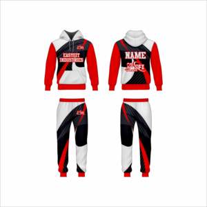 Chándales Deportivos Sublimados de Invierno de Alta Calidad, Diseño de Logotipo Personalizado, Ropa Deportiva Informal para Correr, Protección UV - Product Image 4