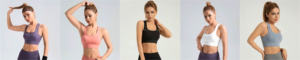 2025 Customizable Women's Seamless Yoga Top Quick Dry Fitness Sports Bra Crisscross Straps Lightweight High Support Soft Active - Product Image 4