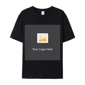 Stock de alta calidad 100% algodón camisetas en blanco al por mayor peso pesado camiseta de gran tamaño impresión camiseta personalizada para hombres - Product Image 2