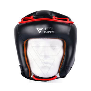 หัวมวยหนังวัวแท้สำหรับฝึกเทควันโดเพื่อความปลอดภัยในการออกกำลังกาย - Product Image 1