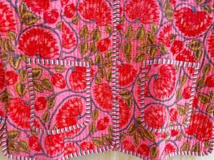 เสื้อนอกผ้าคอตตอนระบายอากาศได้ดีของผู้หญิงแจ็กเก็ตบล็อกลายดอกไม้ผ้าคอตตอนระบายอากาศได้เสื้อโค้ทกลับด้านได้เป็นมิตรกับสิ่งแวดล้อม - Product Image 2