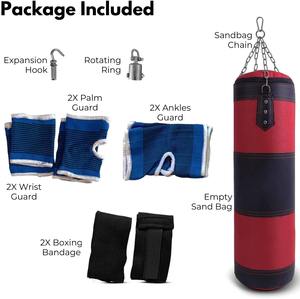 ชุดอุปกรณ์มวยและเทควันโดระดับมืออาชีพ อุปกรณ์ฝึกซ้อมและต่อสู้ศิลปะการต่อสู้คุณภาพสูง สำหรับผู้เริ่มต้น - Product Image 4