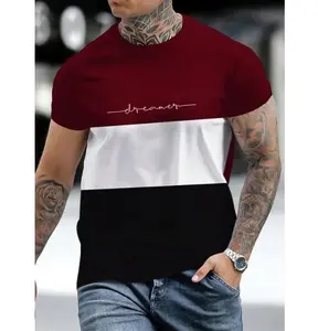 Design Your Own Logo Printing 100% Cotton unisex Tee Shirt High Quality Custom Round Neck Streetwear Men T Shirt