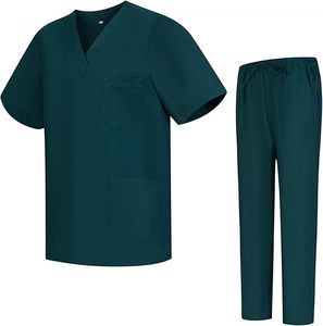 ชุดสครับเครื่องแบบโรงพยาบาลทนทานชุดทางการแพทย์กำหนดสีเองได้ - Product Image 6