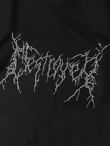 Sweat-shirts pour hommes de qualité supérieure avec strass, dernier style, prix abordable, vente chaude, sweat-shirts légers avec strass, sur mesure - Product Image 2