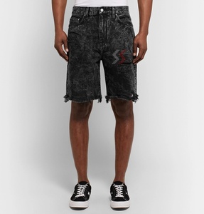 <b>Men's</b> Premium Quality Custom Wholesale <b>Jeans</b> Shorts Loose Fit Half Pant with Solid Pattern Boy's Fashion With Customization - Product Image 5