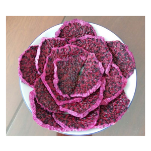 Rodajas secas de fruta de dragón rojo y blanco de Vietnam para exportación de fruta deshidratada Natural para coberturas de aperitivos suministro al por mayor a granel - Product Image 1