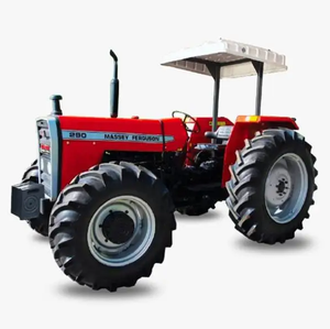 Tractor de ruedas Massey Ferguson MF385 bastante usado 4WD 70HP potencia nominal para motor componentes básicos de alta productividad venta - Product Image 5