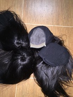 Perruque en cheveux humains de haute qualité sans colle pour la personnalisation en gros, extensions de cheveux humains, perruque bob Remy en cheveux humains