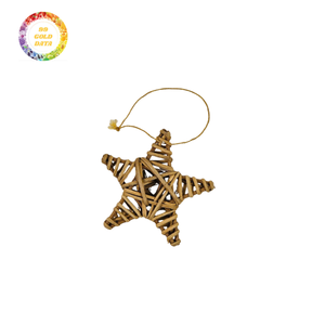 Decoración navideña de ratán artesanal ecológica con atractivos precios de exportación para distribución global - Product Image 2