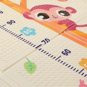 Tapis <span class=keywords><strong>d</strong></span>'éveil pour bébé à trois volets, double face, avec un fond antidérapant, adapté à l'<span class=keywords><strong>apprentissage</strong></span> du bébé - Product Image 3