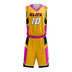 Vente chaude Ensemble d'uniformes de basket-ball unisexe Meilleur prix Short de basket-ball d'été BSCI Fabriqué au Pakistan Vente en gros personnalisé - Product Image 2