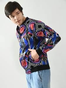 Chaqueta universitaria de satén personalizada de alta calidad, chaqueta universitaria de satén hecha a medida, chaqueta de béisbol de satén para hombre - Product Image 4