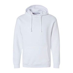 Premium CVC Fleece Hoodie Blank 380GSM Thick Warm Winter Hooded Sweatshirt Custom Screen Print Factory Hoodies - Product Image 4
