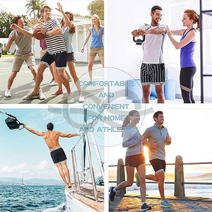Short de sport pour homme Short athlétique haute performance évacuant l'humidité Gym Running Training Léger Respirant Fit Active - Product Image 5