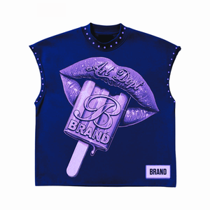 Offre Spéciale Streetwear débardeur hommes femmes chemise sans manches été décontracté mode Muscle t-shirt Logo personnalisé OEM ODM vente en gros - Product Image 6