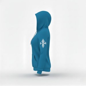 Sudadera con Capucha Completa de Primera Calidad para Mujer, 100% Algodón, Felpa, 300g, Secado Rápido, Transpirable, Informal de Invierno, con Capucha, OEM - Product Image 2