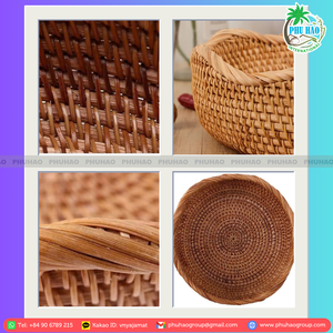 CESTA DE RATÁN de producto superior para un fácil almacenamiento de libros y revistas que agrega encanto y organización a su sala de estar o estudio - Product Image 2