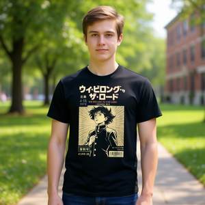 T-shirt promozionale con versetto biblico a tema cristiano, manga e anime: Noi apparteniamo al Signore - Product Image 3