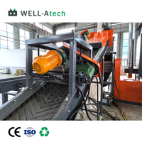 Machine de granulation automatique de fil de cuivre avec moteur pour la séparation des câbles et du plastique, haute productivité