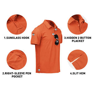 Luxury Quality 100% Polyester Men's Casual Print Pattern Polo <b>Shirts</b> Custom Embroidered Short Sleeve Jersey Blank Polo <b>T</b>-<b>Shirt</b> - Product Image 4