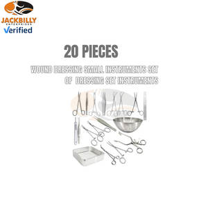 Kit de Sutura Quirúrgica Básico de Acero Inoxidable, Juego de Apósitos para Heridas Quirúrgicas, Instrumentos Ortopédicos de Tamaños Variados para Médicos y Enfermeras - Product Image 6