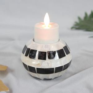 Handcrafted lacquer tea light <b>holders</b> lacquered <b>tealight</b> <b>candle</b> <b>holder</b> dinner table arrangement - Product Image 5