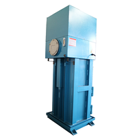 Presse à balles hydraulique verticale pour le recyclage des déchets, haute efficacité, semi-automatique, emballage automatique, solution compacte