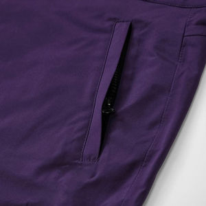 Pantalon de Ski Hip Hop Street Style couleur unie imperméable coupe-vent fermeture éclair taille élastique ligne mince coupe ample pour les Sports de neige - Product Image 2