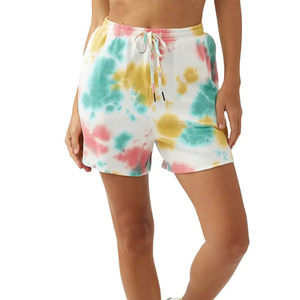 กางเกงขาสั้นสำหรับเล่นโยคะระบายอากาศของผู้หญิงกางเกงขาสั้นออกกำลังกายเอวสูงมีกระเป๋าของตกแต่งทำจากกีฬาขนาดใหญ่พิเศษติดโลโก้ได้ตามต้องการ - Product Image 1