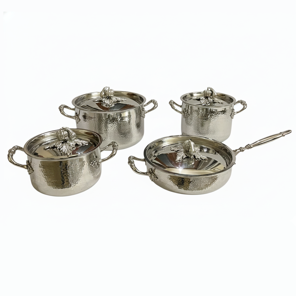 Stainless Steel with Silver top