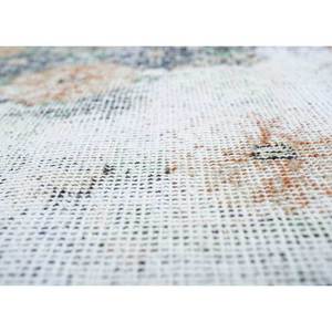 Tapis en laine noué à la main, gris et noir, à motifs floraux abstraits, rectangulaire, moelleux, pour salon et couloir, Pae-1317 - Product Image 3