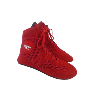 Uni Sambo Shoes FIAS Tested Durable Genuine <b>Leather</b> and Mesh Lining Breathable Rubber <b>Insole</b> for Summer and Winter Use - Product Image 4