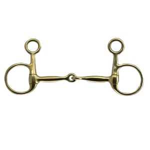 Bocado de Acero Inoxidable de Alta Resistencia para Caballos, Anillo Hueco Articulado, Bocado de Anillo Abierto para Suministros Ecuestres - Product Image 3