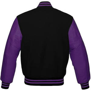 Chaqueta Bomber Unisex de Estilo Universitario, Chaqueta de Béisbol para Hombre y Mujer, Bordado de Oveja, Estilo Holgado Informal, Chaqueta de Retazos para Invierno - Product Image 2