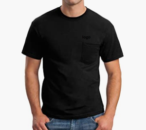T-shirt adulte Ultra coton avec poche 100% coton, livraison rapide quantité minimale de commande, vente en gros - Product Image 5