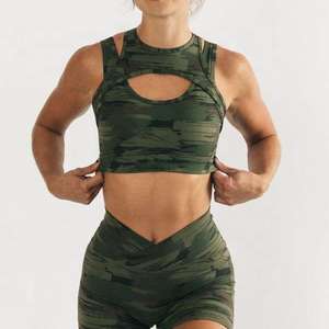 Sujetador Deportivo Sin Costuras para Gimnasio con Logotipo Personalizado para Mujer, Alto Rendimiento, Yoga, Tirantes Ajustables, Diseño Simple - Product Image 1