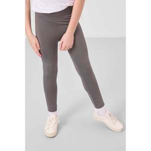 Conjunto de Leggings TOMMYLIFE para Niñas, Cuello Redondo, Detalle de Franja Lateral, Corte Estándar - Negro, Mezcla de Poliéster y Elastano - Product Image 6