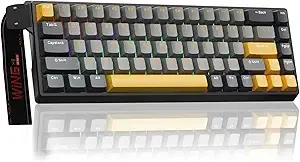 Teclado para Juegos AULA WIN 68 HE MAX con Cable, Interruptores Magnéticos, Iluminación RGB, Intercambiable en Caliente y Programable - Product Image 6