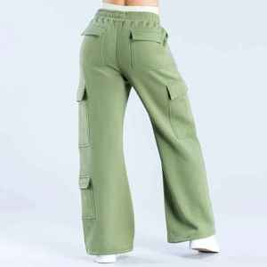 Wholesale Cargo Pants Ladies Casual <b>Trouser</b> <b>Women</b> High Waisted <b>Trousers</b> With Pocket <b>women's</b> pants pants for <b>women</b> - Product Image 3