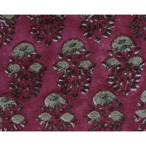 Tela acolchada de algodón suave 100% con estampado floral Técnica de punto digital a medida para la fabricación de vestidos y toallas - Product Image 6