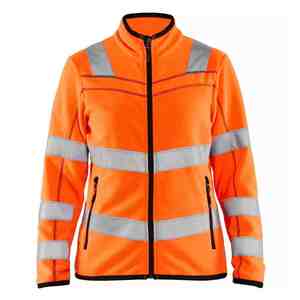 Veste de travail unisexe haute visibilité de qualité supérieure, réfléchissante, imperméable, coupe-vent, à capuche, en toile unie teinte, pour l'hiver - Product Image 1