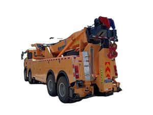 Camión de Rescate Multifuncional Directo de Fábrica, Grúa de Remolque Diésel Usada, Remolque con Capacidad de Remolque de 20 Toneladas, 380HP - Product Image 6