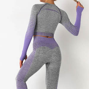 Las mallas de entrenamiento de gimnasio para mujer más vendidas, tela de punto de algodón 100% transpirable de alta calidad, tamaño adulto, personalizable, informal, medio - Product Image 4