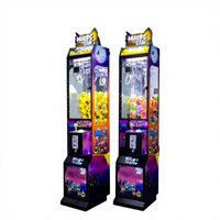 Machine de jeu d'arcade commerciale à monnayeur pour centres de jeux, type machine à poupées miniatures