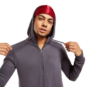 Unisex Winter Hooded Solid Printed 100% Cotton Streetwear Tracksuit Set Personalized Training Running Wear - Product Image 2