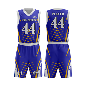 Nouvel arrivage Maillot de basket-ball personnalisé et short ensemble d'uniformes vêtements de sport réversibles pour les jeunes adultes OEM ODM disponible - Product Image 2