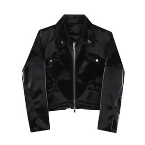 Men's Trendy Casual Autumn Jacket Elegant Canvas Outerwear with Niche Design for Personal Style - Product Image 1