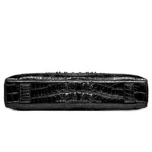 Vente chaude Rétro Simple Mode Hommes Porte-Documents En Cuir Véritable Écologique D'affaires Ordinateur Portable Sac Fermeture Éclair Personnalisé OEM Options - Product Image 2